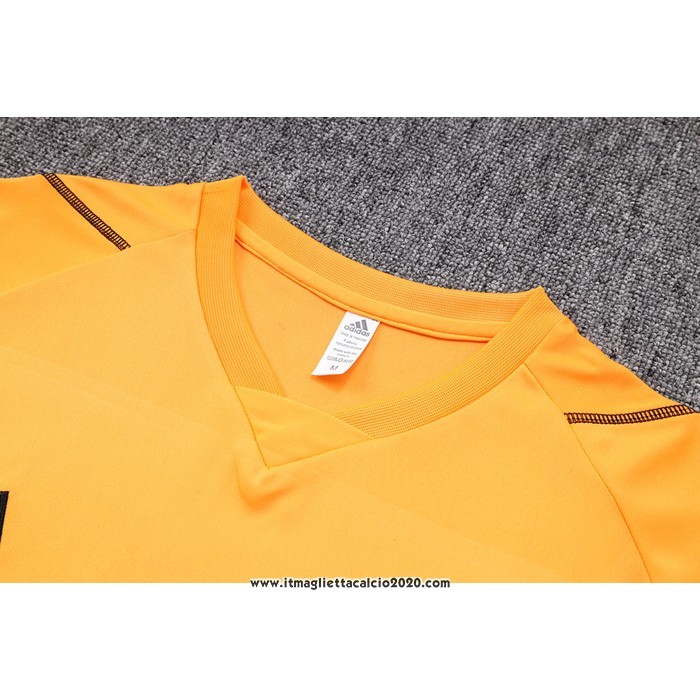 Tuta da Track SC Internacional Manica Corta 2023 2024 Arancione - Pantalon Corto